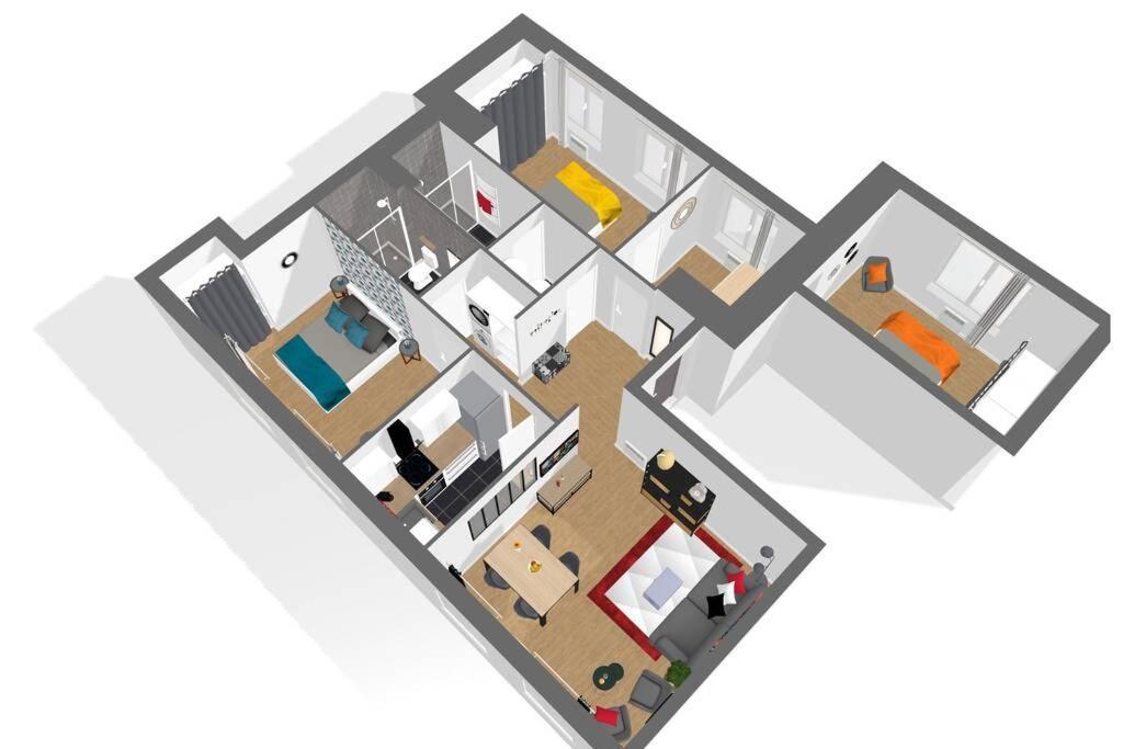 Le Refuge By Easyescale Apartman Romilly-sur-Seine Kültér fotó
